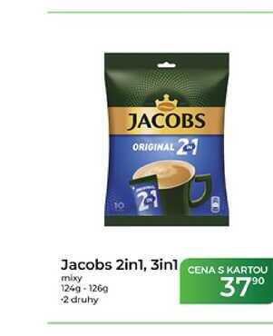 Jacobs 2in1, 3in1 mixy 124g-126g