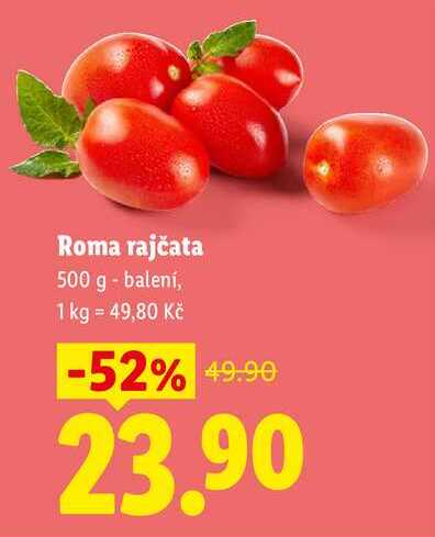 Roma rajčata, 500 g 