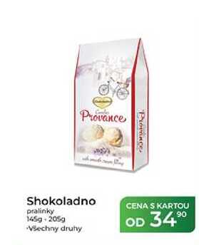 Shokoladno pralinky 145g-205g