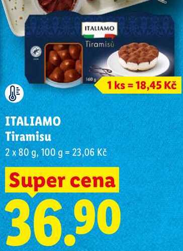  ITALIAMO Tiramisu, 2x 80 g