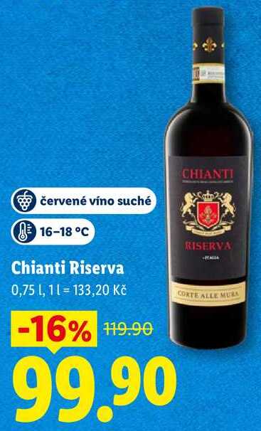 Chianti Riserva, 0,75 l