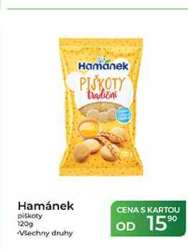 Hamánek piškoty 120g