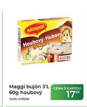 Maggi bujón 3'L 60g houbový