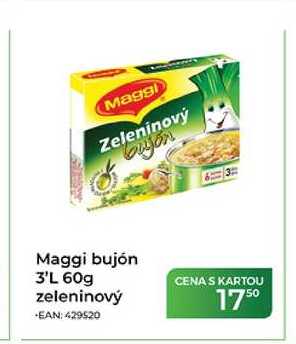 Maggi bujón 3'L 60g zeleninový