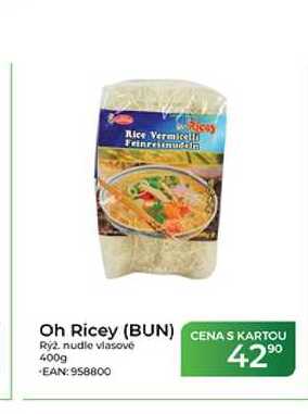 Oh Ricey (BUN) Rýž. nudle vlasové 400g