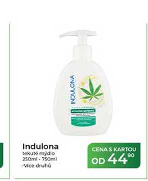 Indulona tekuté mýdlo 250ml - 750ml