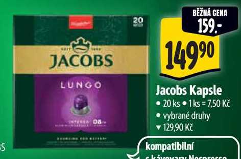 Jacobs Kapsle, 20 ks 