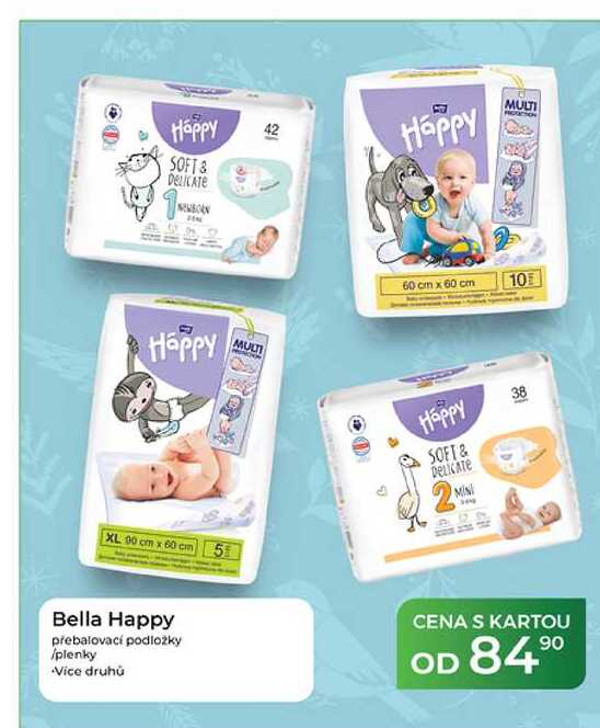 Bella Happy přebalovací podložky /plenky