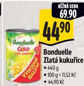 Bonduelle Zlatá kukuřice, 440 g 