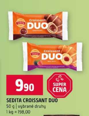 SEDITA CROISSANT DUO 50 g vybrané druhy 