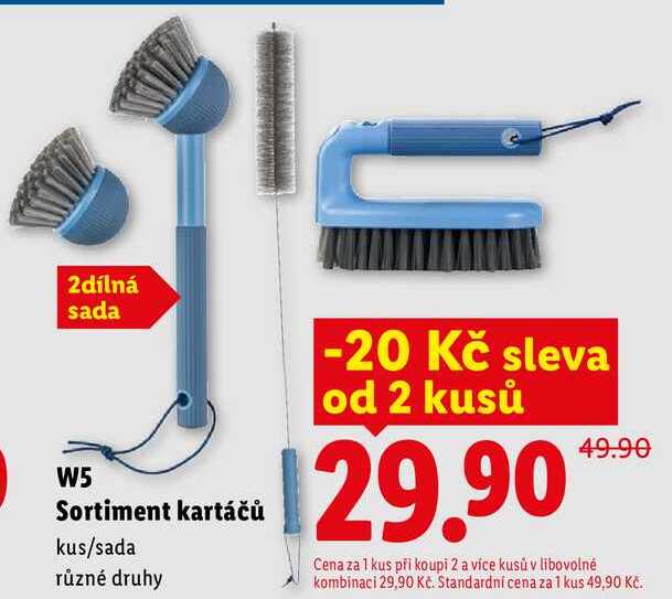 W5 Sortiment kartáčů 