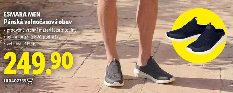 ESMARA MEN Pánská volnočasová obuv 