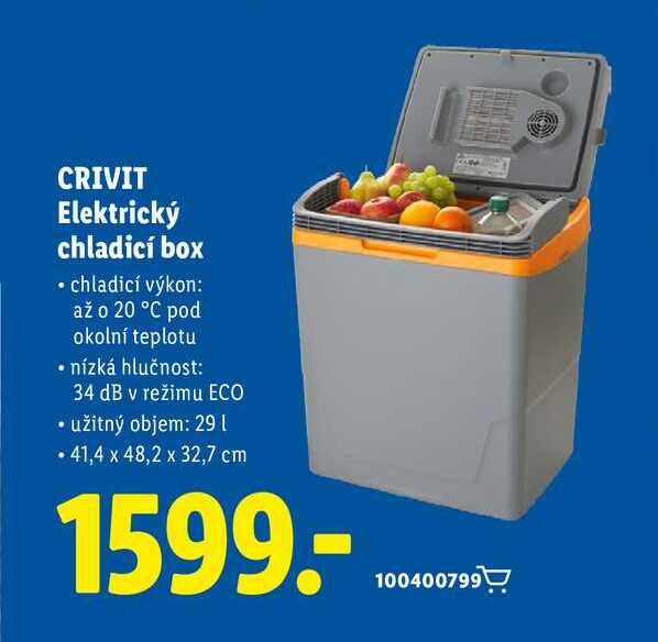 CRIVIT Elektrický chladicí box 