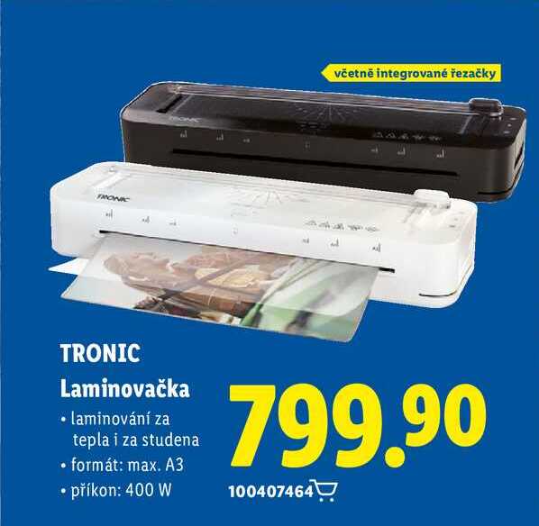TRONIC Laminovačka