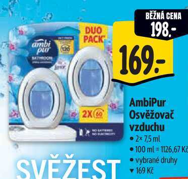 AmbiPur Osvěžovač vzduchu, 2x 7,5 ml
