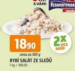 RYBÍ SALÁT ZE SLEĎŮ 100g