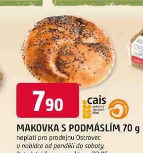 MAKOVKA S PODMÁSLÍM 70 g