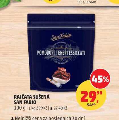 RAJČATA SUŠENÁ SAN FABIO 100 g