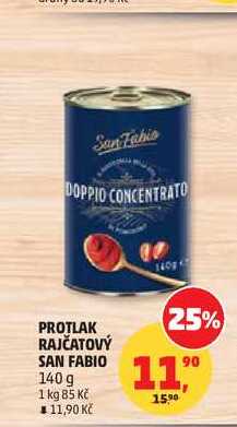 PROTLAK RAJČATOVÝ SAN FABIO 140g