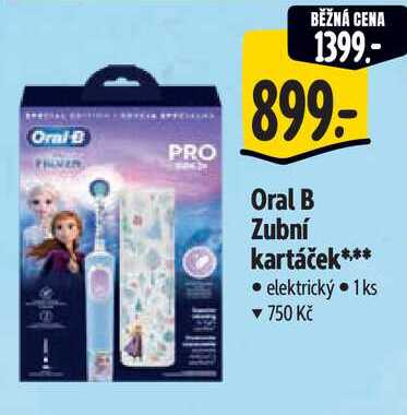 Oral B Zubní kartáček