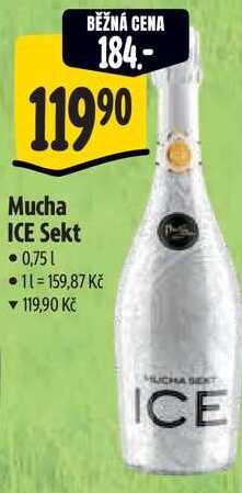 Mucha ICE Sekt, 0,75 l