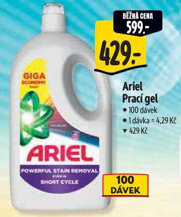 Ariel Prací gel, 100 dávek