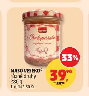MASO VESEKO 280 g