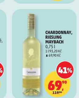 CHARDONNAY, RIESLING MAYBACH 0,75l