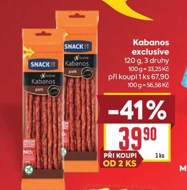Kabanos exclusive 120 g