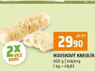 HOUSKOVÝ KNEDLÍK 600 g krájený
