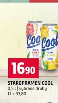 STAROPRAMEN COOL 0,5l vybrané druhy