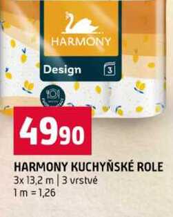 HARMONY KUCHYŇSKÉ ROLE 3x 13,2 m 3 vrstvé