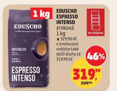 EDUSCHO ESPRESSO INTENSO zrnková 1 kg