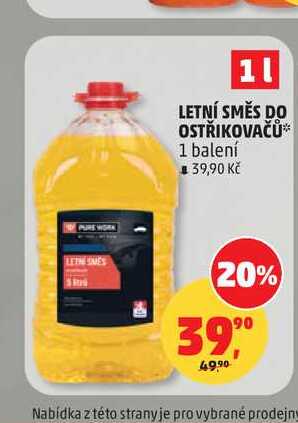 LETNÍ SMĚS DO OSTŘIKOVAČŮ