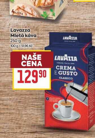 Lavazza Mletá káva 250 g 