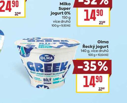 Olma Řecký jogurt 140 g