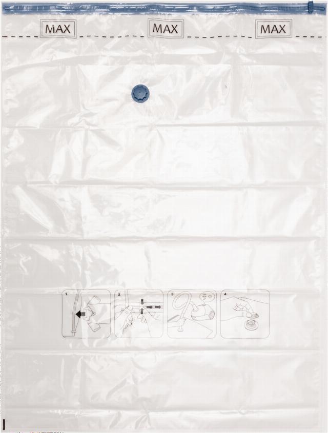 Liv&Bo Vakuový pytel rozměry: 90 x 120 cm