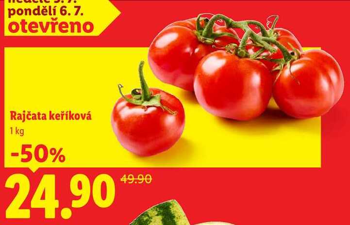 Rajčata keříková, 1 kg 