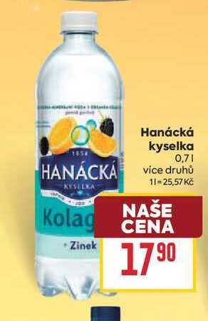 Hanácká kyselka 0,7l