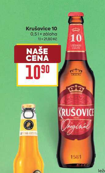 Krušovice 10 0,5l