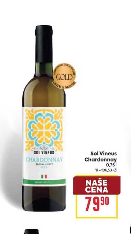 Sol Vineus Chardonnay 0,75l