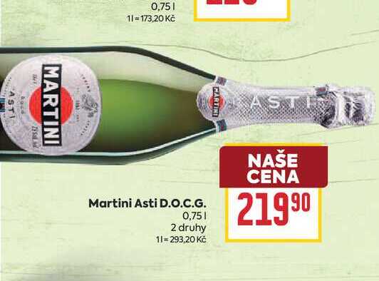 Martini Asti D.O.C.G. 0,751