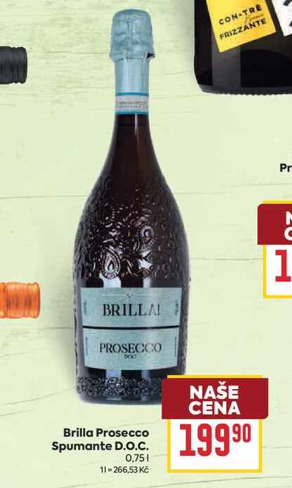 Brilla Prosecco Spumante D.O.C. 0,75l