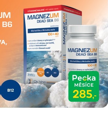 MAGNEZUM DEAD SEA B6 100 + 40 tablet