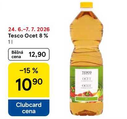Tesco Ocet 8%, 1 l