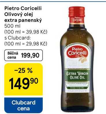 Pietro Coricelli Olivový olej extra panenský, 500 ml  