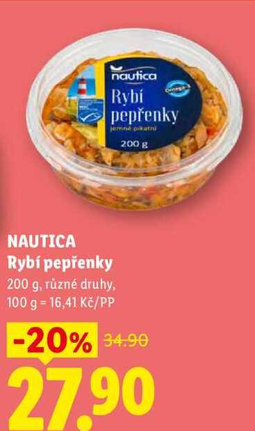 NAUTICA Rybí pepřenky, 200 g