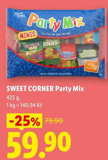 SWEET CORNER Party Mix, 425 g 