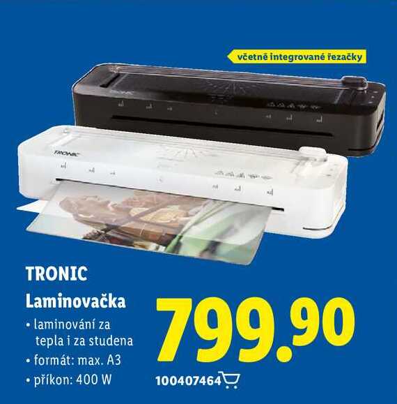 TRONIC Laminovačka 