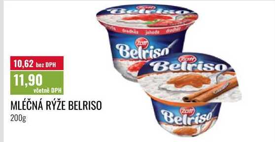 MLÉČNÁ RÝŽE BELRISO, 200g